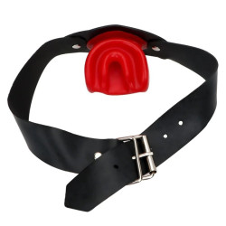 KINKgear Bâillon No More Noir-Rouge